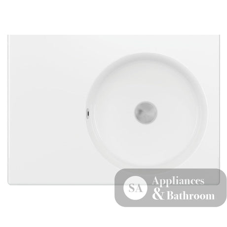 Fienza RB039R Reba Right Bowl Wall Basin No Tap Hole - Basins
