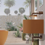 Fienza RB061TU Blanca Concrete Wall Basin Tuscan - Basins