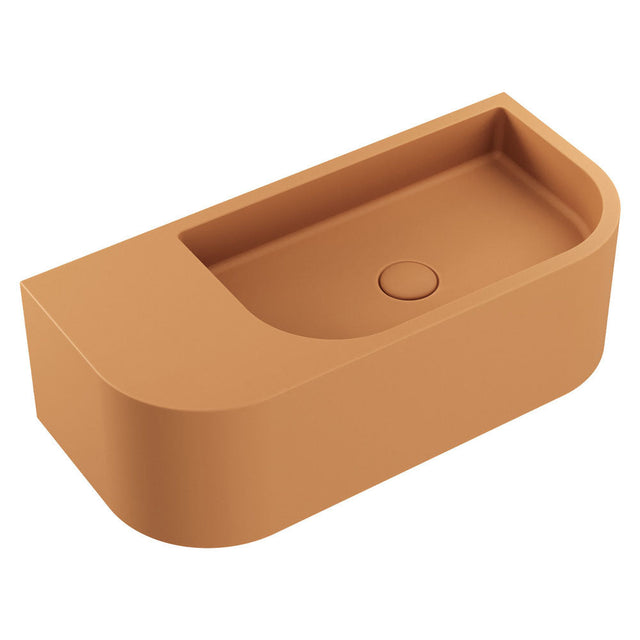 Fienza RB061TU Blanca Concrete Wall Basin Tuscan - Basins