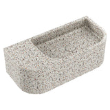 Fienza RB061TZ Blanca Concrete Wall Basin Terrazzo - Basins