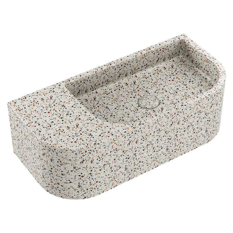 Fienza RB061TZ Blanca Concrete Wall Basin Terrazzo - Basins