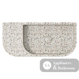 Fienza RB061TZ Blanca Concrete Wall Basin Terrazzo - Basins