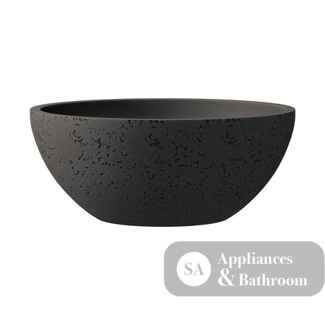 Fienza RB074 Alba Round Concrete Above Counter Basin Warm Grey - Basins