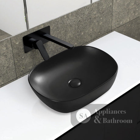 Fienza RB185B Koko 465mm Above Counter Basin Matte Black - Basins