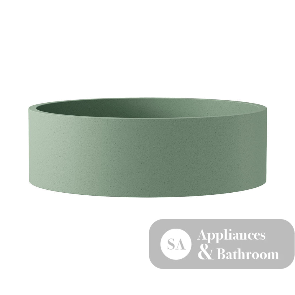 Fienza RB199SG Jada Concrete Above Counter Basin Sage - Basins