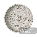 Fienza RB199TZ Jada Concrete Above Counter Basin Terrazzo - Basins