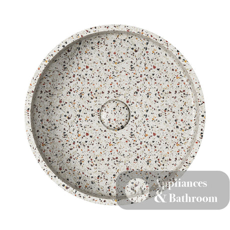 Fienza RB199TZ Jada Concrete Above Counter Basin Terrazzo - Basins