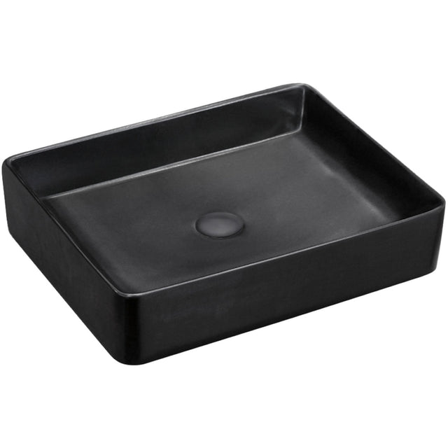 Fienza RB2178B Luciana Above Counter Ceramic Basin Matte Black - Basins