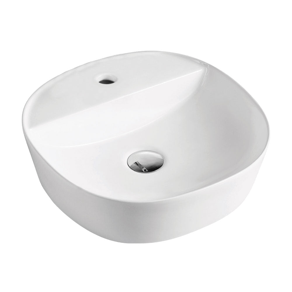 Fienza RB2201 Chica 405mm Above Counter Ceramic Basin White - Basins