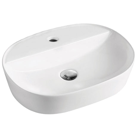 Fienza RB2202 Chica 500mm Above Counter Ceramic Basin White - Basins