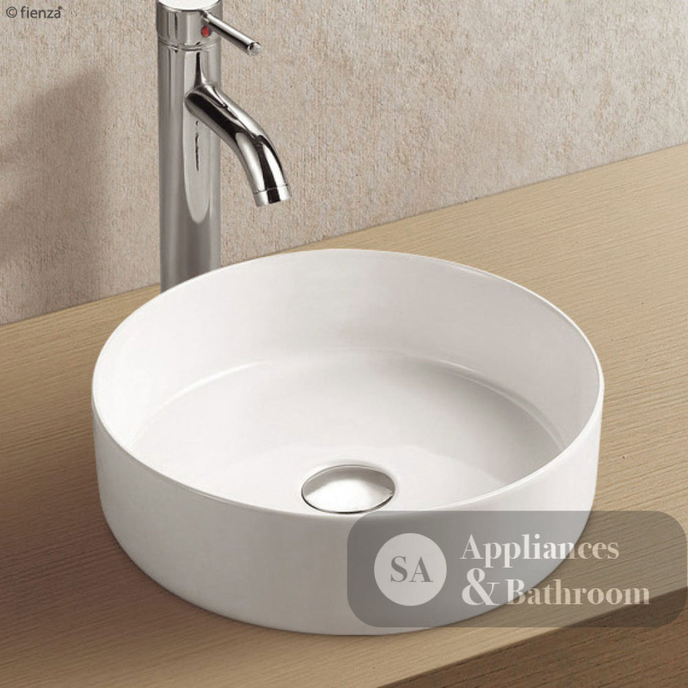 Fienza RB3134 Reba Above Counter Ceramic Basin Gloss White - Basins