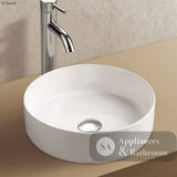 Fienza RB3134 Reba Above Counter Ceramic Basin Gloss White - Basins