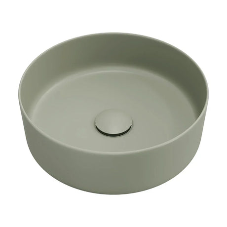 Fienza RB3134MG Reba Above Counter Ceramic Basin Olive - Basins