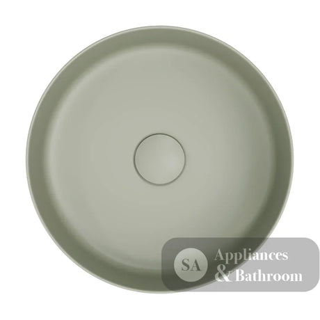Fienza RB3134MG Reba Above Counter Ceramic Basin Olive - Basins