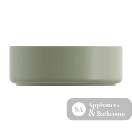 Fienza RB3134MG Reba Above Counter Ceramic Basin Olive - Basins