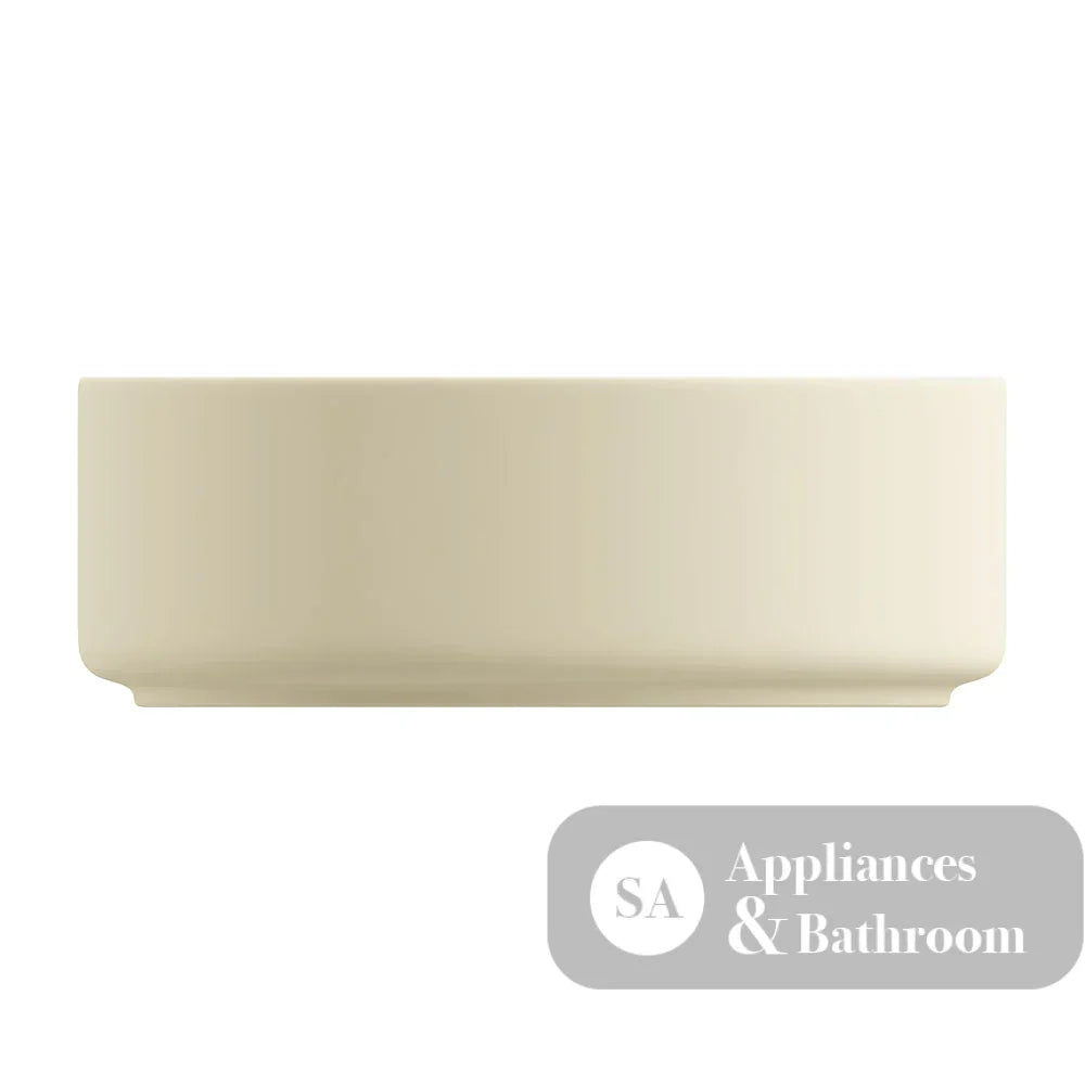 Fienza RB3134MK Reba Above Counter Ceramic Basin Matte Khaki - Basins