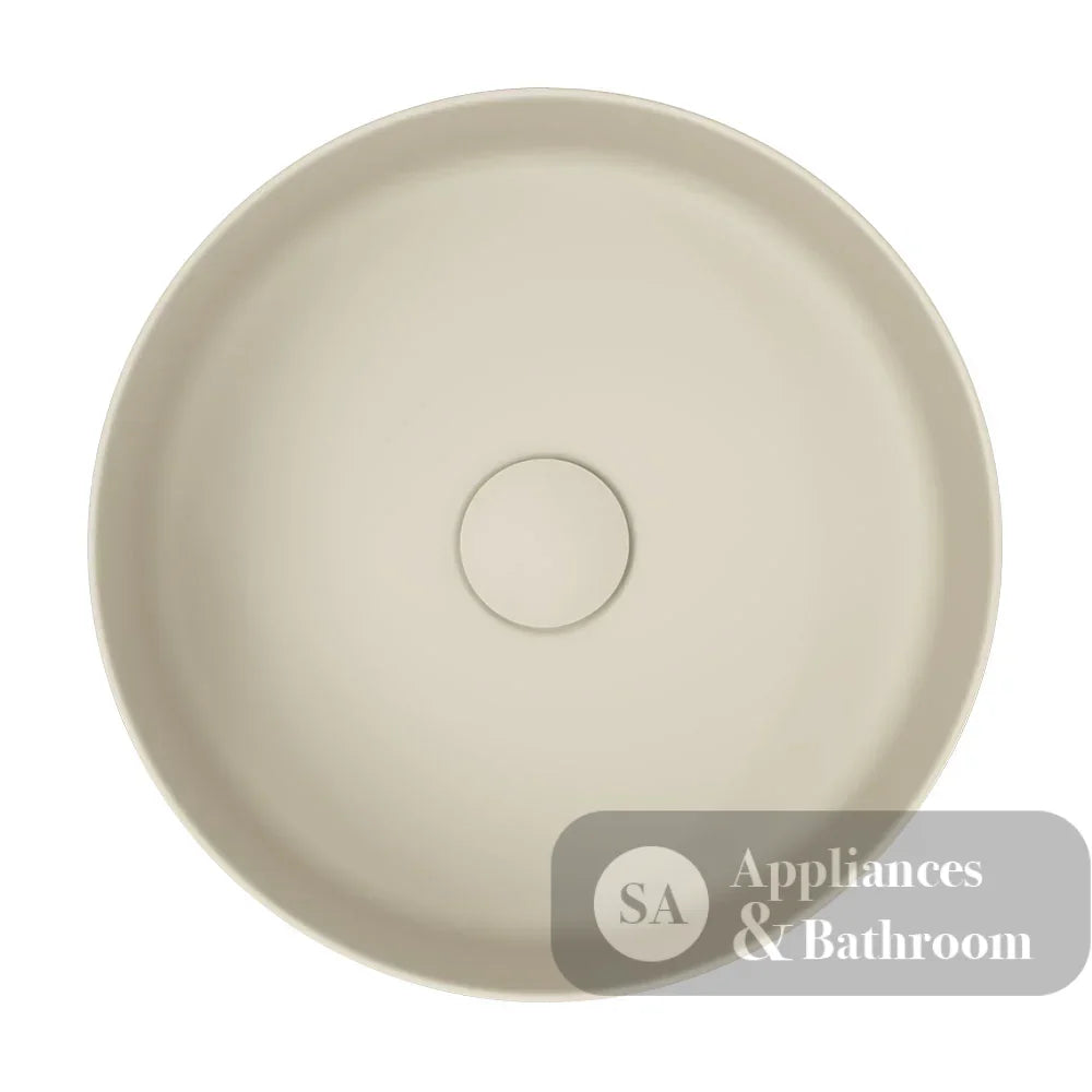 Fienza RB3134MK Reba Above Counter Ceramic Basin Matte Khaki - Basins
