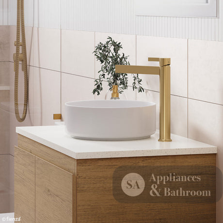 Fienza RB3280 Reba 310mm Basin Mini Above Counter White - Basins