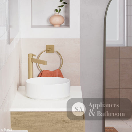 Fienza RB3280 Reba 310mm Basin Mini Above Counter White - Basins
