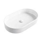 Fienza RB464 Eleanor Oval Above Counter Basin Gloss White - Basins