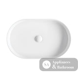 Fienza RB464 Eleanor Oval Above Counter Basin Gloss White - Basins