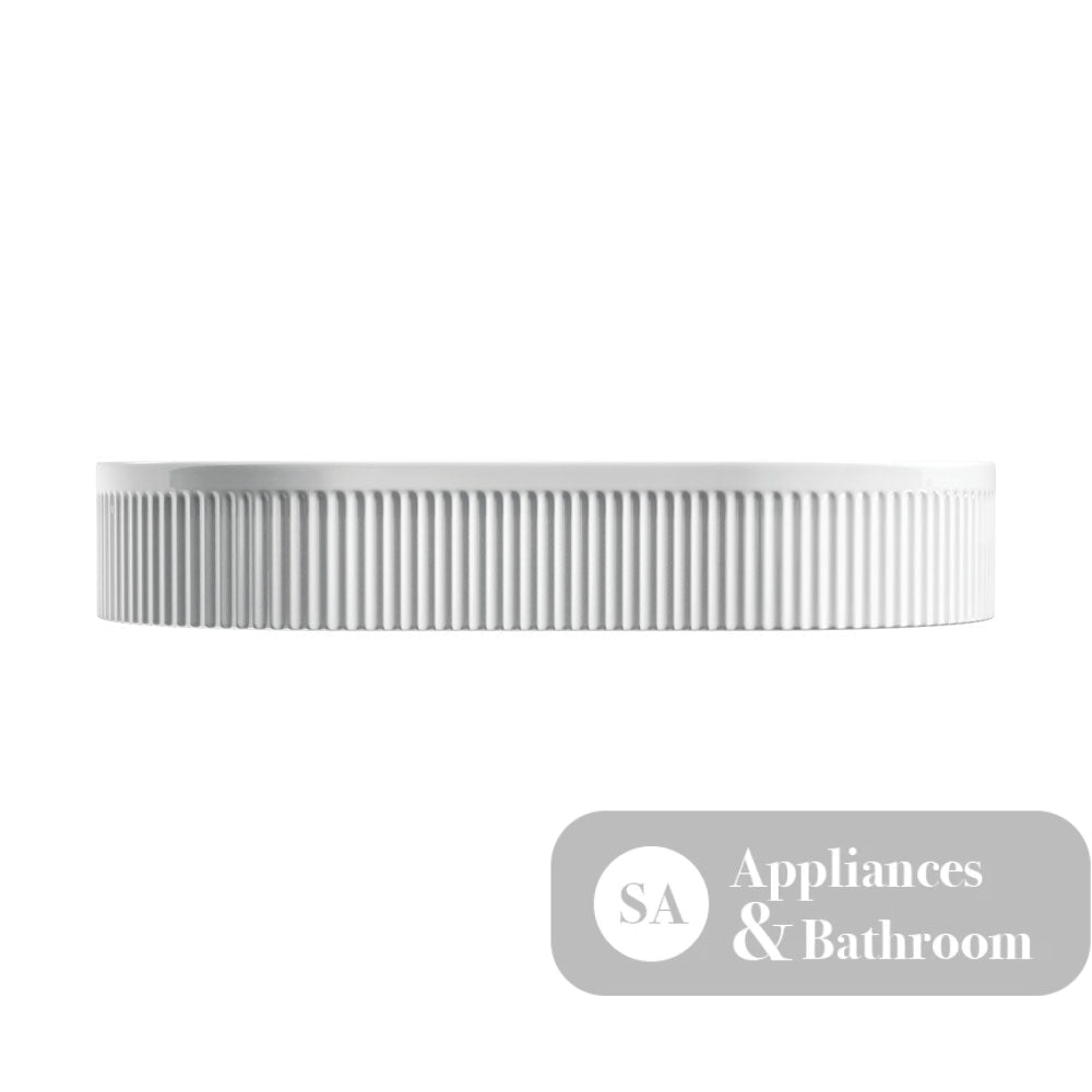 Fienza RB464 Eleanor Oval Above Counter Basin Gloss White - Basins