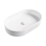 Fienza RB464MW Eleanor Oval Above Counter Basin Matte White - Basins