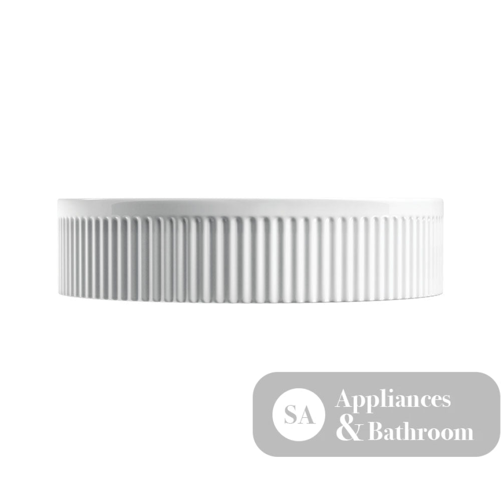 Fienza RB465 Eleanor Round Above Counter Basin Gloss White - Basins