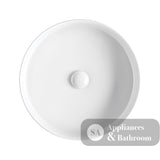 Fienza RB465 Eleanor Round Above Counter Basin Gloss White - Basins