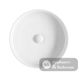 Fienza RB465MW Eleanor Round Above Counter Basin Matte White - Basins