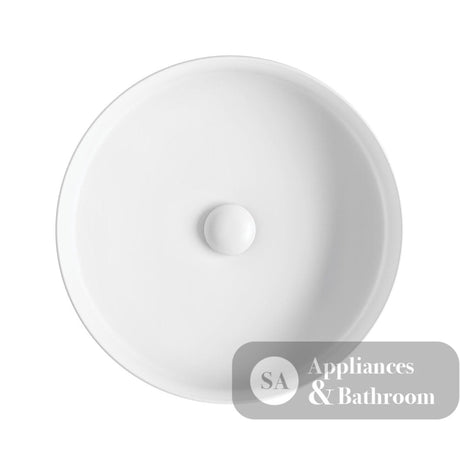 Fienza RB465MW Eleanor Round Above Counter Basin Matte White - Basins