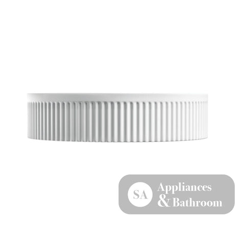 Fienza RB465MW Eleanor Round Above Counter Basin Matte White - Basins