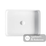 Fienza RB467 Eleanor Rectangular Above Counter Basin White - Basins