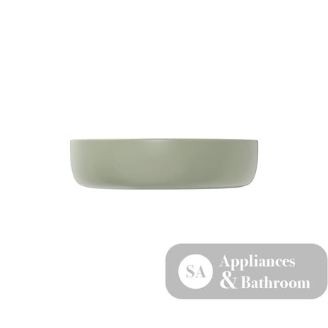 Fienza RB486MG Pebble Small Above Counter Basin Matte Olive - Basins