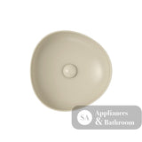 Fienza RB486MK Pebble Small Above Counter Basin Matte Khaki - Basins