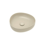 Fienza RB486MK Pebble Small Above Counter Basin Matte Khaki - Basins