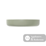 Fienza RB487MG Pebble Medium Above Counter Basin Matte Olive - Basins