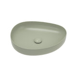 Fienza RB487MG Pebble Medium Above Counter Basin Matte Olive - Basins