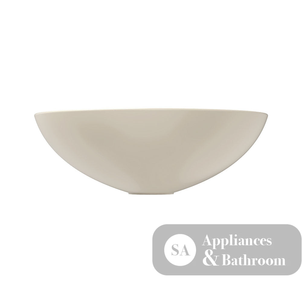 Fienza RB821MK Aluca Above Counter Basin Matte Khaki - Basins