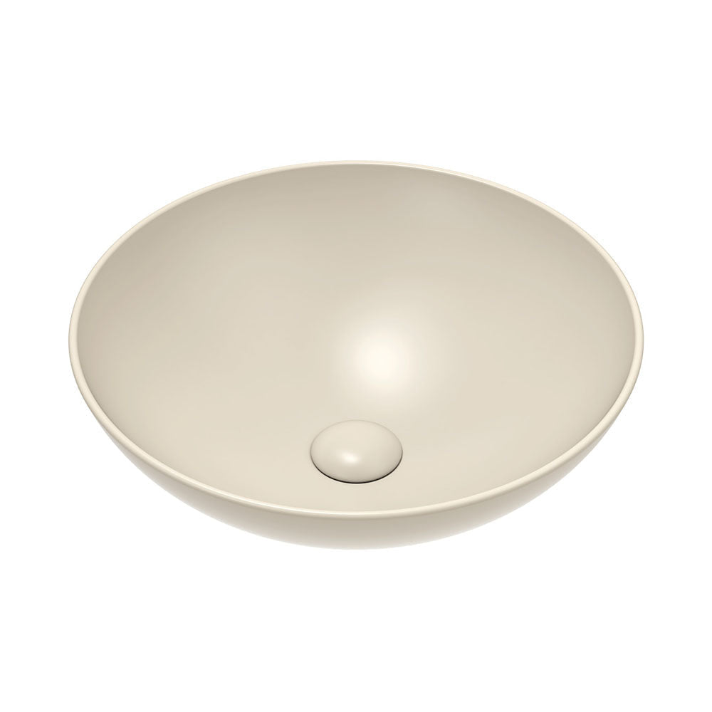 Fienza RB821MK Aluca Above Counter Basin Matte Khaki - Basins