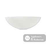Fienza RB821W Aluca Above Counter Basin Matte White - Basins