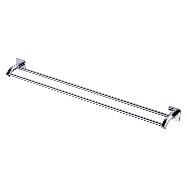 Fienza Sansa Double Towel Rail 900mm 83208 - Chrome - Double Towel Rail