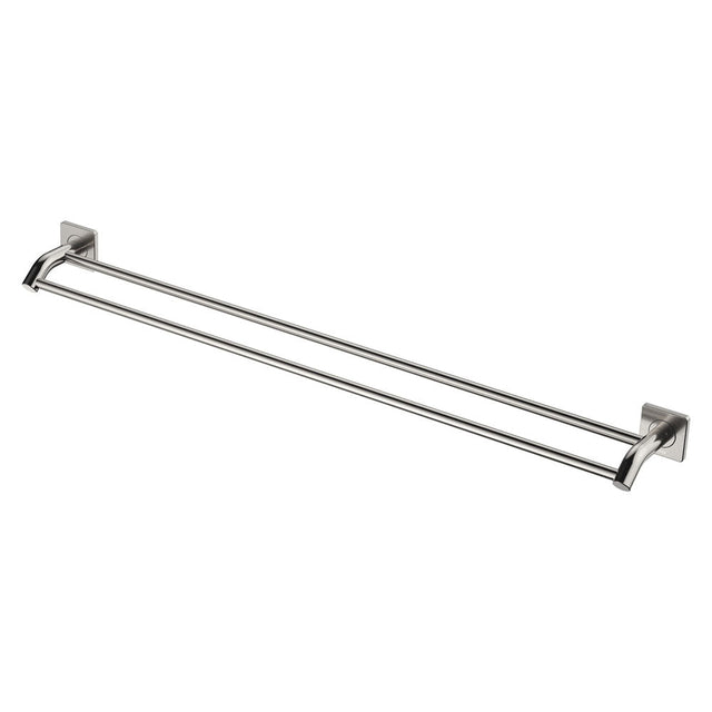 Fienza Sansa Double Towel Rail 900mm 83208BN - Brushed Nickel - Double Towel Rail