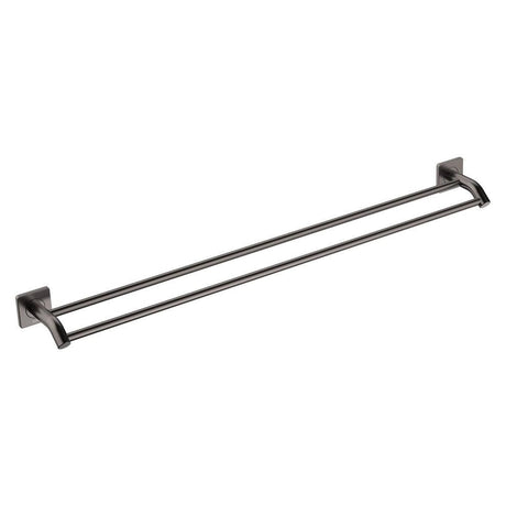Fienza Sansa Double Towel Rail 900nn 83208GM - Gunmetal Grey - Double Towel Rail