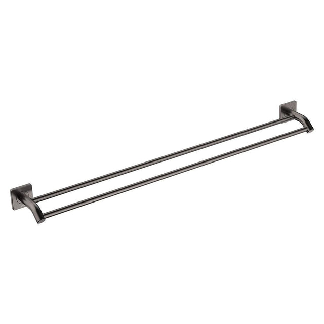 Fienza Sansa Double Towel Rail 900nn 83208GM - Gunmetal Grey - Double Towel Rail