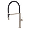 Fienza Sansa Pull Down Sink Mixer - Brushed Nickel - Brushed Nickel - Kitchen Mixer Taps