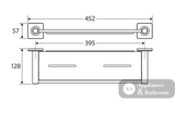Fienza Sansa Shower Shelf 83207BN - Brushed Nickel - Shower Shelf