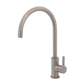 Fienza Sansa Sink Mixer - Brushed Nickel - Brushed Nickel - Kitchen Mixer Taps