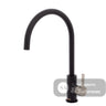 Fienza Sansa Sink Mixer - Matte Black - Matte Black / Brushed Nickel - Kitchen Mixer Taps