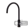 Fienza Sansa Sink Mixer - Matte Black - Matte Black / Chrome Handle - Kitchen Mixer Taps